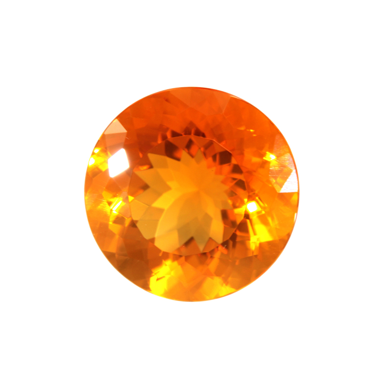 Feueropal facetiert, Orange