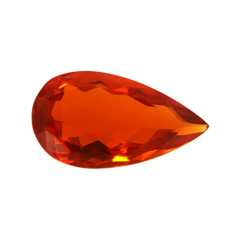 Feueropal facetiert, Orange