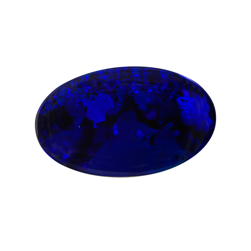 Schwarzopal, Blau