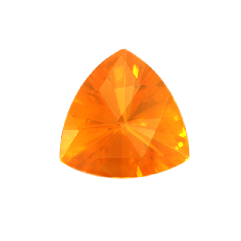 Feueropal facetiert, Orange